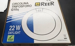 LAMPADA CIRCOLARE 22W 6500K TRIFOSFORO G10Q - Foto 1 di 1
