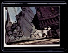 1977 Star Wars Panini Mini Sticker ARTWORK OF A SANDCRAWLER #31