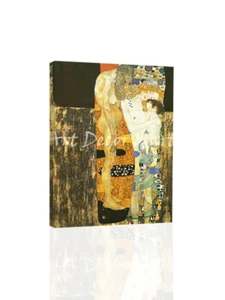 The Three Ages Of Women-Klimt - CANVAS OR PRINT WALL ART - Picture 1 of 2
