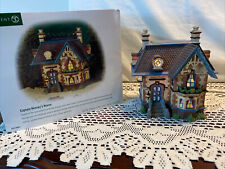 Department 56 New England Village Series Captain Kensey's House, some damage