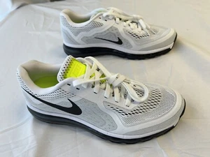 Nike Herren Air Max 2014 - weiß/schwarz/Volt - Herren Größe 10,5 - Neu ohne Box - Bild 1 von 12