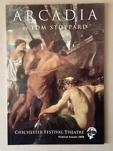 Arcadia Tom STOPPARD Chichester Theatre Programme 2000 Issa Van Randwyck - Picture 1 of 3