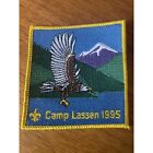 BSA Camp Lassen 1995 Boy Scouts Eagle Patch Vintage