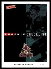 1999-00 UPPER DECK VICTORY CHECKLIST ARIZONA COYOTES #222
