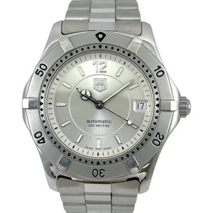 Tag Heuer 2000 Serie Wk2116-0 Reloj Acero Inoxidable HOMBRES Fecha Automático - Imagen 1 de 10