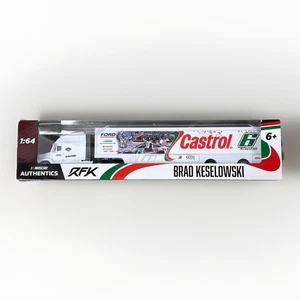 Nascar Authentics Tractor Trailer: #6 BRAD KESELOWSKI: CASTROL 1:64 Scale #31336 - Picture 1 of 3