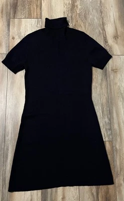 Vintage Esprit De Corp Knit Dress Black Size XS-S Party Casual Short Sleeve - Image 1 of 3