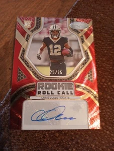 2022 Panini Certified Chris Olave Rookie Roll Call Auto SP 25 /25 🔥🔥MINT!!!! - Picture 1 of 7