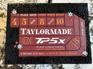 TAYLORMADE TP5X 12 GOLF BALLS PIX VEGAS CUSTOM THEMED! MUST SEE! NEW IN BOX! - Picture 1 of 6