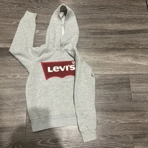 Boys Levi’s Fuzzy Red Tab Spellout Logo Hoodie Size:5/6 - Picture 1 of 3