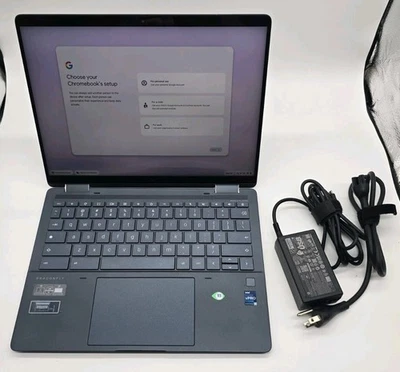 Chromebook HP Elite Dragonfly 13.5" QHD Touch I7-1265U 32GB 512GB WIFI CROMADO Foto 1 de 4