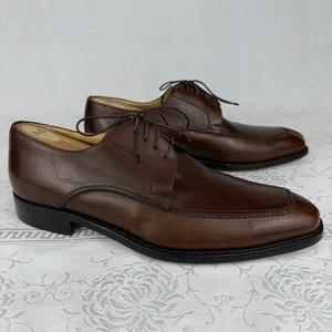 NORDSTROM Bologna Dante Mens Dress Shoes Size US 10 EE Brown Made In Italy - Picture 1 of 16