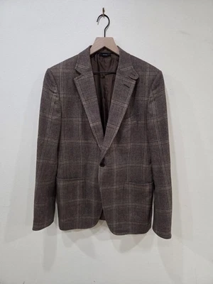 Chaqueta Blazer Tom Ford Lana Seda Cuadros 54L 44L Foto 1 de 4