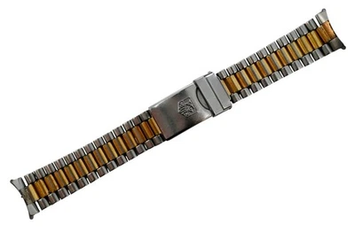 Tag Heuer Midsize 18mm Two Tone Stainless Steel Watch Bracelet 2000 Series 305/3 - Image 1 of 4