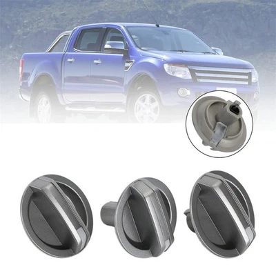 3Pcs Heater Fan Control Knob Switches Set For 2005-2011 Ford Ranger Mazda BT-50 - Image 1 of 4