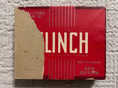 Vintage 1938 Parker Brothers "Flinch" Card Game - With Instructions - Red Box - Image 1 of 4