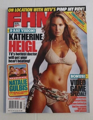 FHM Magazine November 2004 Katherine Heigl - Image 1 of 3