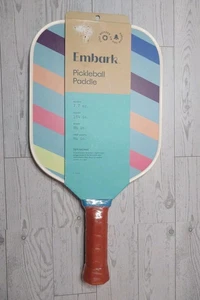 Embark Carbon Stripe Lightweight Pickleball Paddle - Stripes - Picture 1 of 1