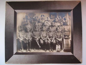 Primera Guerra Mundial, Rusia, Estonia, Orquesta Militar, Foto Grande - Imagen 1 de 3