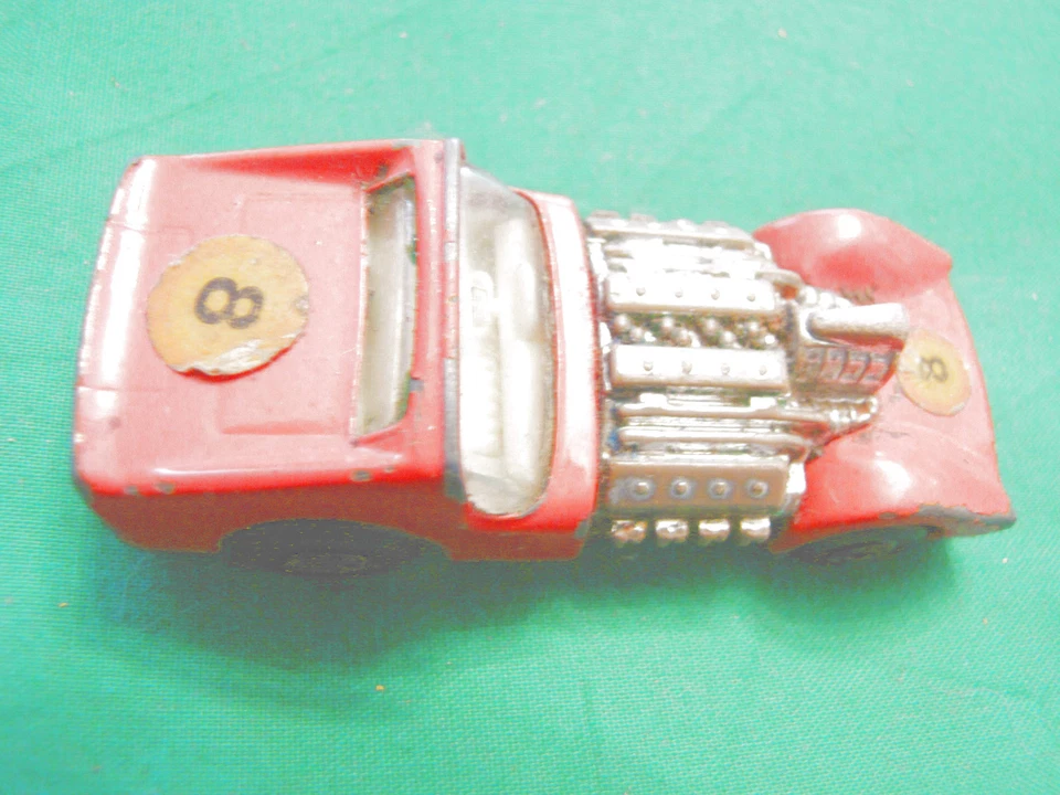 Automobilina toy car MATCHBOX superfast n 19 series road dragster 1970 lesney 8 - Immagine 1 di 1