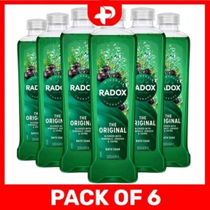 Radox Mineral Therapy Bath Soak The Original for All Types of Skin 500ml 6 Packs - Picture 1 of 8