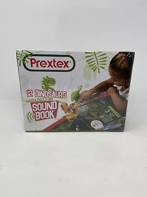 Pretex Button Sound Book With 12 Dinosaurs Brand New Sealed Fun and Educational  - Image 1 of 4