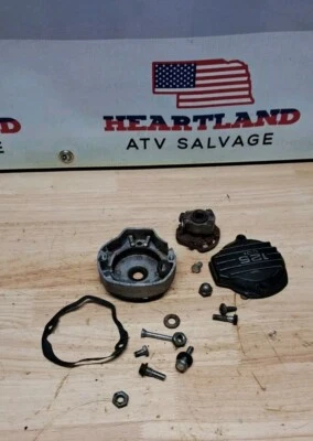 HONDA ATC 125m Timing Advance Cover Assembly Lot 1985 Oem Jc - Image 1 of 4