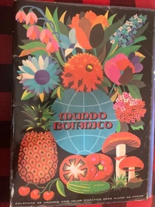 1970-80er BOTANISCHE WELT BOTANISCHE AUFKLEBER ALBUM KOMPLETT PORTUGAL C3 - Bild 1 von 8