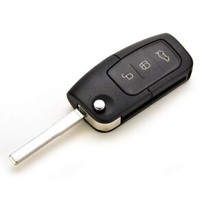 FOR FORD FIESTA FOCUS MONDEO 3 BUTTON REMOTE KEY FOB CASE AND BLADE