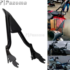Detachable Sissy Bar Backrest For Harley Touring FLHT FLTR FLTRX FLHR FLHX FLHTK - Imagen 1 de 9