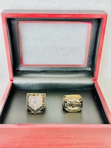 Cleveland Indians AL Championship Ring Set W Box, US SHIP 1997/2016 - Picture 1 of 4