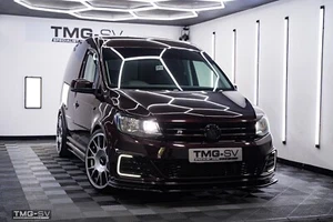 2016 VOLKSWAGEN CADDY C20 HIGHLINE 2.0 TDI 180PS TMG VAN 6 SPEED BLACKBERRY - Picture 1 of 24
