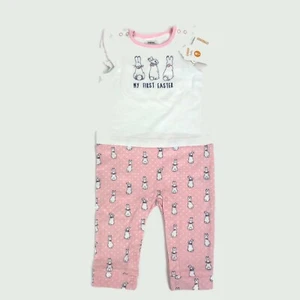 Mameluco Gymboree Peter Rabbit Beatrix Potter Bunny Garden My First Easter 6-12 meses - Imagen 1 de 6
