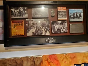 Harley Davidson Shadow Box de un concesionario cerrado en Kinnelon NJ 2011 - Imagen 1 de 3