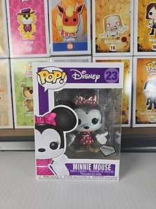 Funko Pop! Disney: Minnie Mouse #23 Colección Diamante - Exclusivo Brillo Glamour - Imagen 1 de 6