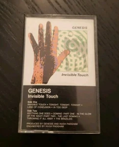 Invisible Touch by Genesis - 1990 Cassette Tape - Picture 1 of 6