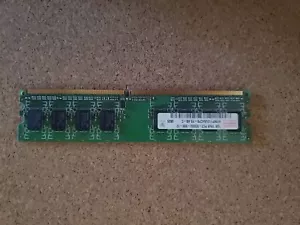 Hynix Memory 1GB (2x 512MB) 512MB 1Rx8 PC2-5300U-555-12 - Picture 1 of 3