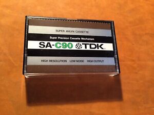 1 x TDK SA-C 90 Cassette,IEC II/High Position,sehr guter Zustand,1975,rare