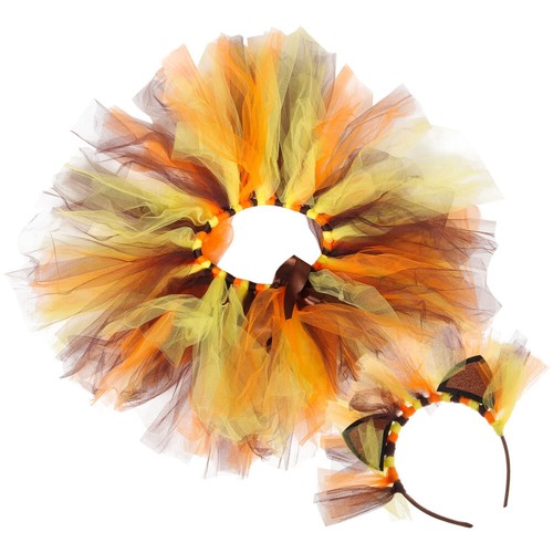 VETEMENTS Costume Principessa Vestito Uomo Bambina Leone Tutù Halloween Bambina