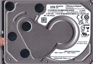 WD50NMZM-59BDAS1 sn: WX82D9 NOV / 2024 5TB 2.5" USB-C Western Digital Spyglass-3 - Picture 1 of 5