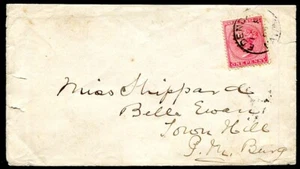 NATAL: (10372) EDENDALE Stempel/Brief QV 1886 - Bild 1 von 2