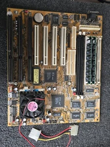INTEL SB8237VK SB8237SB SOCKET 7 MOTHERBOARD with SL27S CPU - Picture 1 of 1