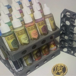 Stackable Rack for Vallejo GSW Army Painter Drop Bottles - Picture 1 of 8