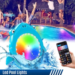 10W LED Pool Lights with APP Control IP68 Waterproof 16 Color Chang for pool b - Picture 1 of 8