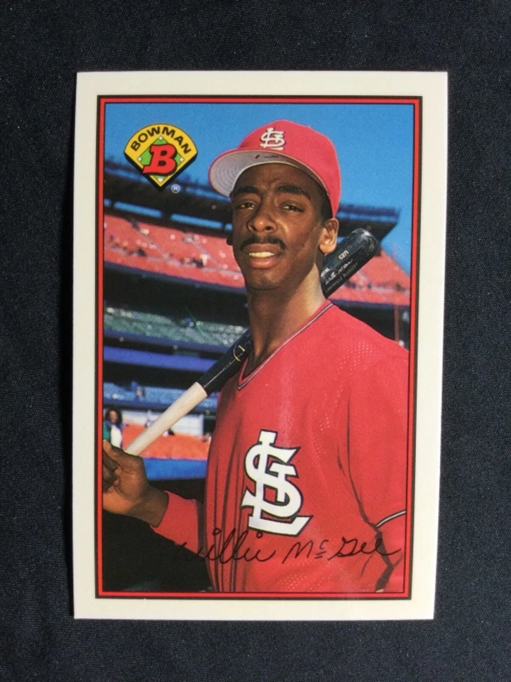 1989 BOWMAN #442 WILLIE MCGEE NM-MT MLB BASEBALL CARD - Image 1 of 1