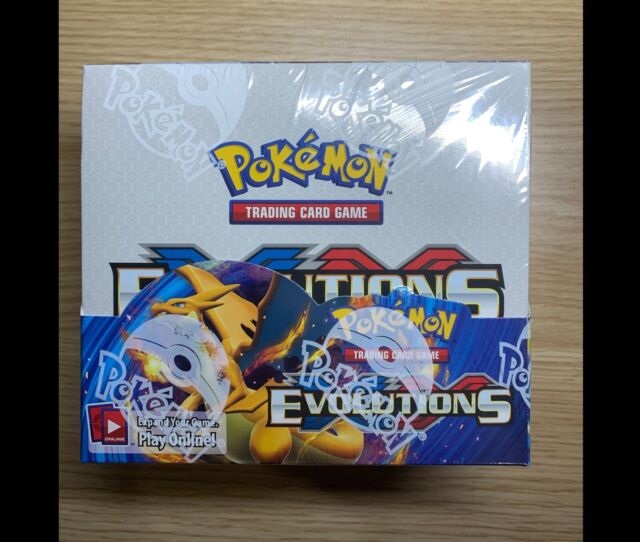 Pokemon TCG XY Evolutions Lacrado Booster Caixa 36 Pacotes Por