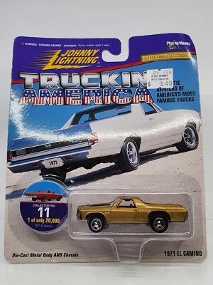 El Camino 1971 ⚡ Johnny Lightning® Truckin' America edición limitada #11 Foto 1 de 4