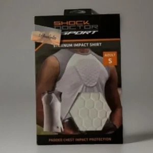 Shock Doctor Sport Sternum Impact Padded Shirt Adult Small Sports Free Shipping - Picture 1 of 5