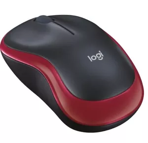 M185 Logitech Wireless Mouse - Plug And Play - Red - Brand New - Picture 1 of 7