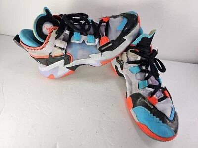 Nike Jordan  "Why Not?" DC3637 500 - Mens size 8 TEAL ORANGE GRAY BLACK - Image 1 of 4